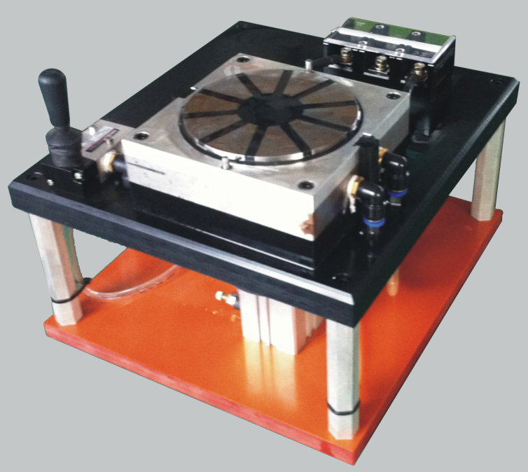 单面多极充磁夹具